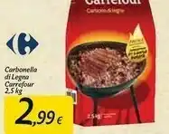 Carrefour Market Carbonella Di Legna offerta