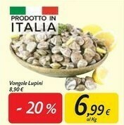 Carrefour Market Vongole Lupini offerta