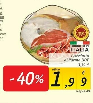 Carrefour Market Prosciutto Di Parma Dop offerta