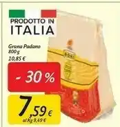 Carrefour Market Grana Padano offerta