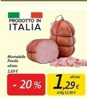 Carrefour Market Mortadella Favola offerta