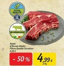 Carrefour Market Asado Di Bovino Adulto Filiera Qualita Carrefour offerta