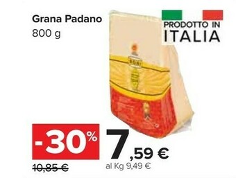 Carrefour Market Grana Padano DOP offerta