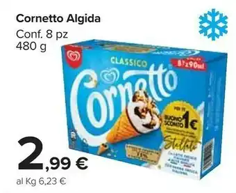 Carrefour Market Algida Cornetto Fragola offerta