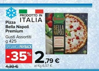 Carrefour Market Buitoni Pizza Bella Napoli Premium 425 G offerta