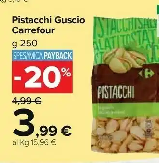 Carrefour Market Carrefour Pistacchi Guscio offerta