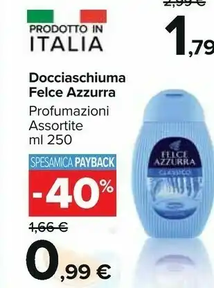 Carrefour Market Felce Azzurra Docciaschiuma offerta