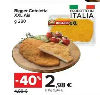 Carrefour Market Aia Bigger 280 G(ml) offerta