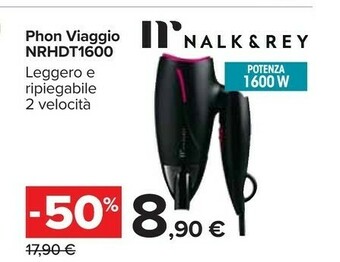 Nalk&rey Phon Da Viaggio NRHDT1600