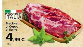 Carrefour Market Braciole Di Coppa Di Suino offerta