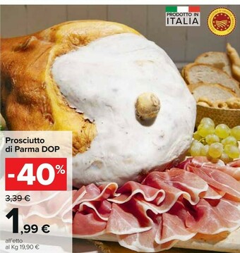 Carrefour Market Carrefour Prosciutto Di Parma Dop offerta