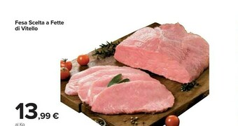 Carrefour Market Fesa Scelta A Fette Di Vitello offerta