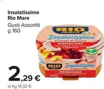Carrefour Market Rio Mare Insalatissime Chicken Salad 160 G(ml) offerta