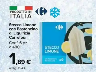 Carrefour Market Carrefour - Stecco Limone Con Bastoncino offerta