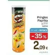 Carrefour Pringles Classic Paprika Chips Di Patate Paprica 200 G offerta