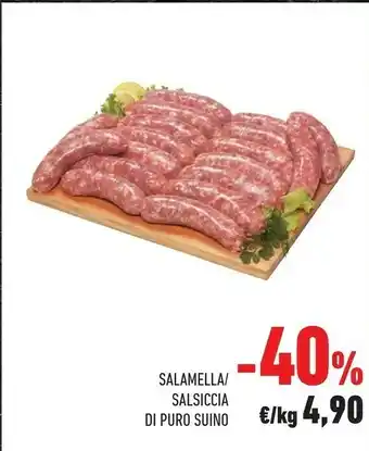 Conad City Salamella/ Salsiccia Di Puro Suino offerta