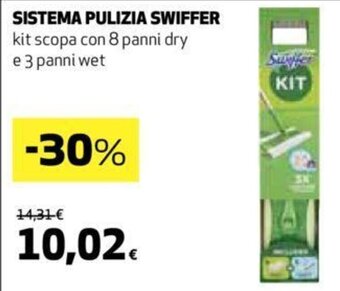 Ipercoop Swiffer Sistema Pulizia offerta