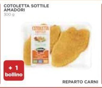 Ipercoop Amadori Cotoletta Sottile 300 g offerta