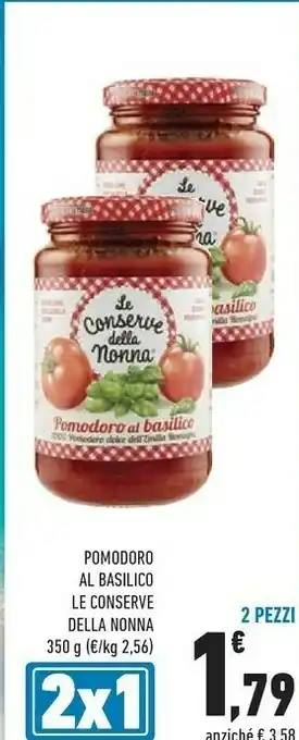 Le Conserve Della Nonna - Pomodoro Al Basilico 350 G(ml)