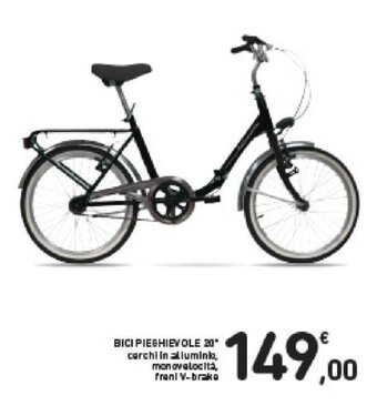 Conad Bici Pieghievole 20'' offerta