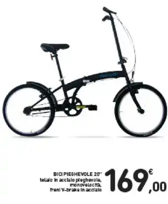 Conad Bici Pieghievole 20'' offerta