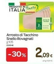 Carrefour Rovagnati Snello Arrosto Di Tacchino offerta