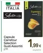 Carrefour Carrefour - Selection Espresso offerta