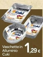 Carrefour Cuki Vaschette In Alluminio offerta