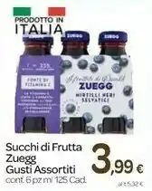 Carrefour Zuegg Nettare Di Mirtillo Nero Selvatico 125 Ml 125 G(ml) offerta