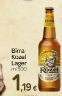 Carrefour Kozel Birra Lager offerta
