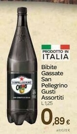 Carrefour San Pellegrino Bibite Gassate offerta