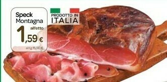 Carrefour Speck Montagna offerta
