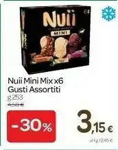 Carrefour Nuii Mini Mix X6 253 G offerta