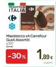 Carrefour Carrefour - Maxi Stecco X4 offerta
