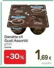 Carrefour Danone Danone - Danette Cioccolato 500 g(ml) offerta