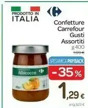Carrefour Carrefour - Confettura Extra Albicocca 400 G(ml) offerta