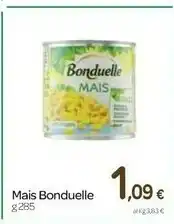 Carrefour Bonduelle Mais Cotto Al Vapore offerta