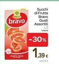 Carrefour Bravo Succhi Di Frutta offerta