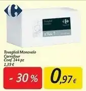 Carrefour Carrefour Tovaglioli Monovelo offerta