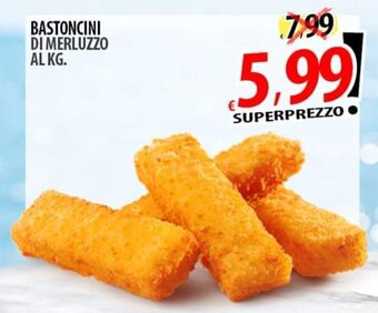 Il Genio Supermercato Bastoncini di Merluzzo offerta