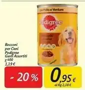 Carrefour Pedigree Bocconi Per Cani offerta