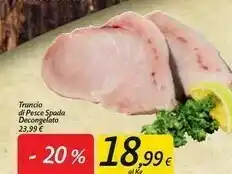 Carrefour Pesce Spada Decongelato offerta
