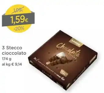 DPiù 3 Stecco Cioccolato offerta