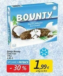 Carrefour Bounty Gelato offerta