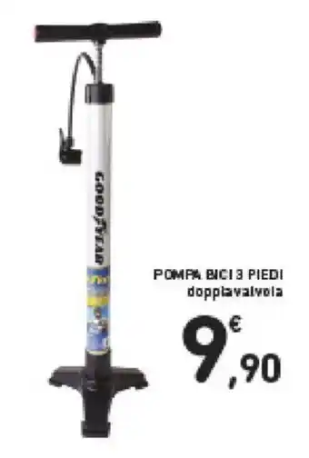 Pompa Bici 3 Piedi