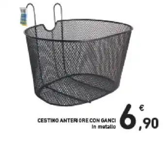 Cestino Anteriore con Ganci