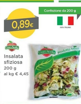DPiù Cuor di scelta Insalata Sfiziosa offerta