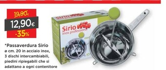 DPiù Sirio Passaverdura offerta