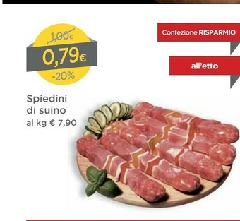 DPiù Spiedini Di Suino offerta