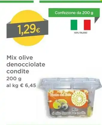 DPiù Mix Olive Denocciolate Condite offerta